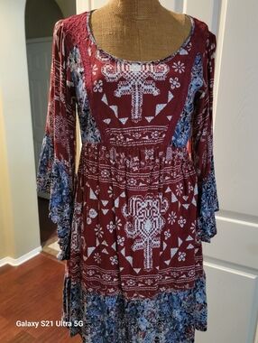 Flying Tomato                         Boho Mini Dress